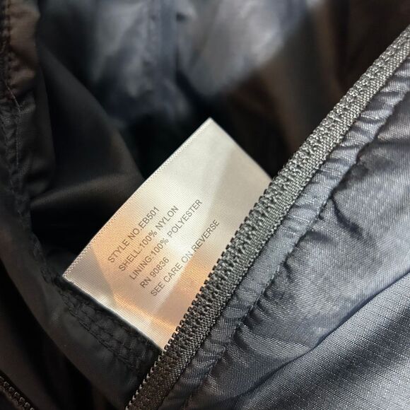 Eddie Bauer Monogrammed Lightweight Windbreaker Rain Jacket Yellow Embroidery M - Picture 6 of 7